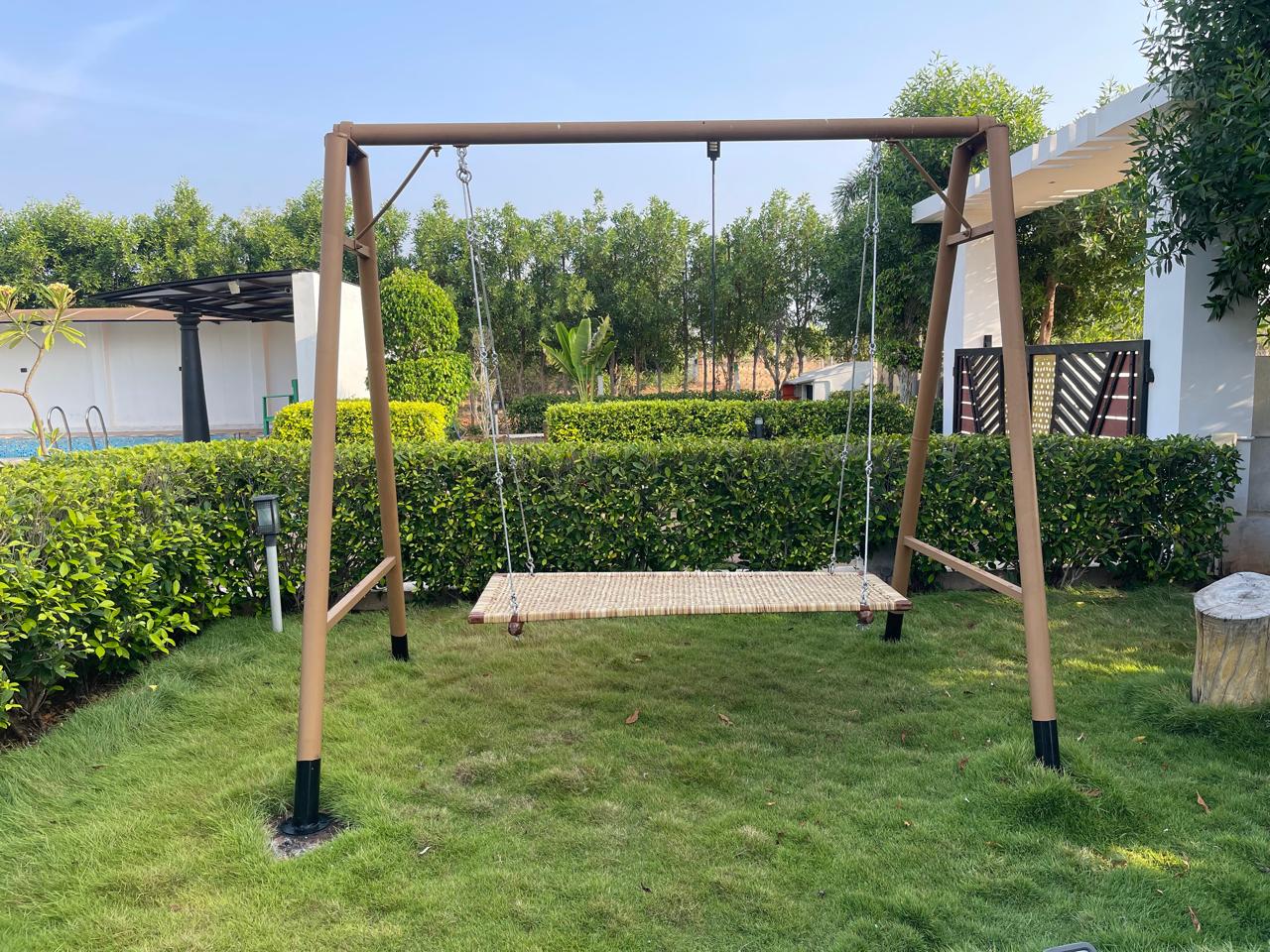 A sit out to enjoy evening snacks