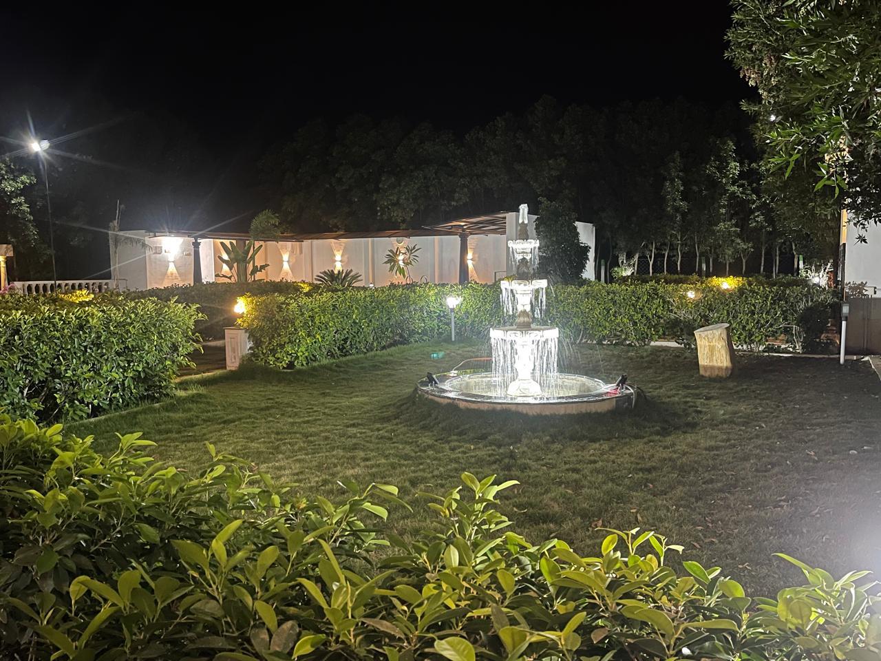 fountain in the farm
