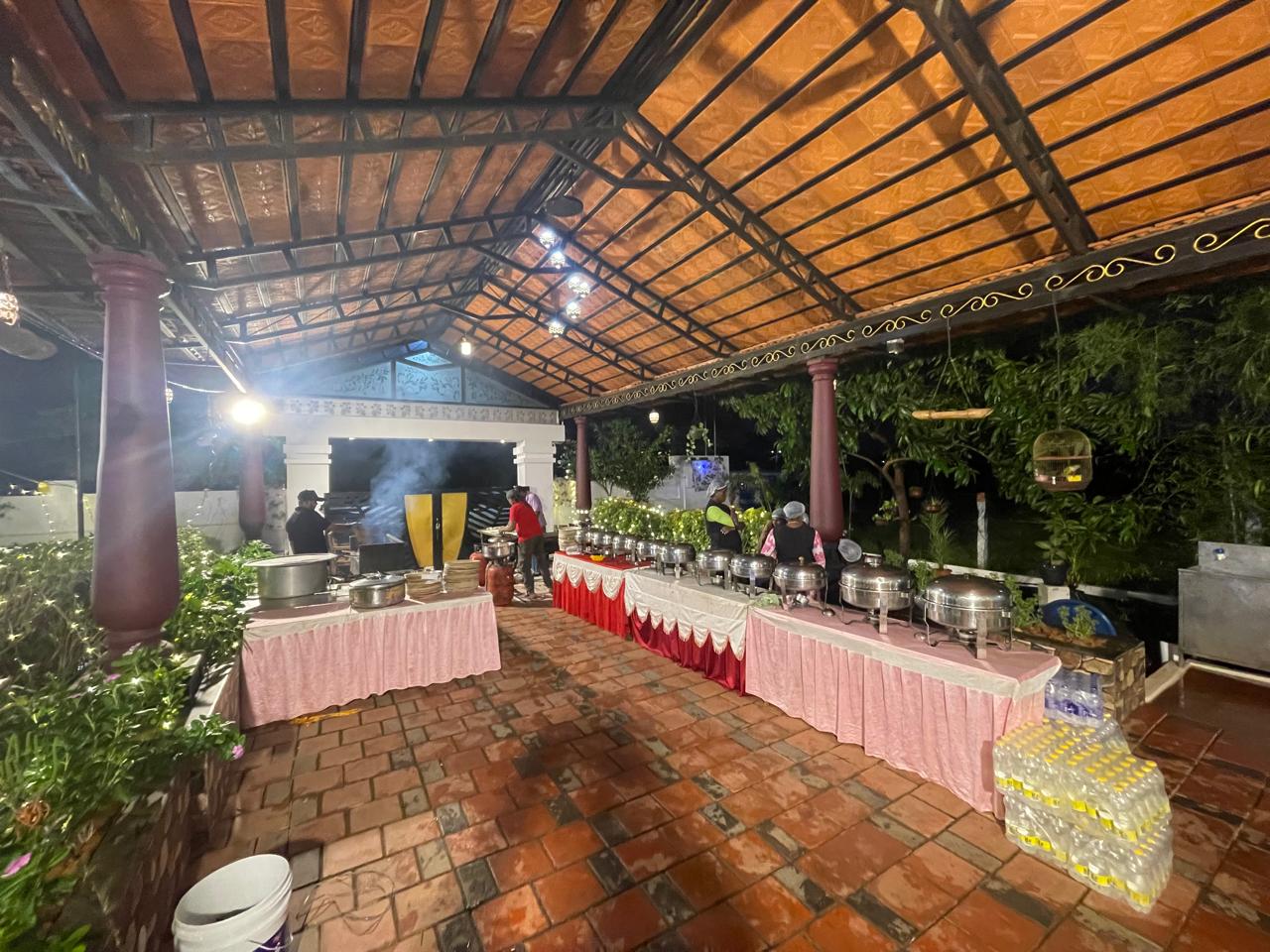 Carefully planned food service for special occasions